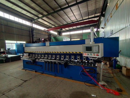 5m Length CNC Sheet Metal V Grooving Machine 1250/5000 With 5 Alloy Blades To Cut