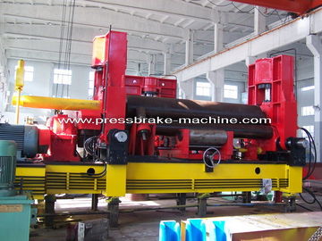 Digital display Hydraulic Three Roller Bending Machine rolling Q235 Steel Sheet