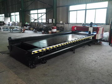 High Speed Horizontal CNC V Grooving Machine 4000mm Length Alloy Blade Cutting Stainless