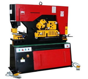 Buy High Efficiency Metal Iron Worker Hydraulic Ironworkers With Double Cylinder online manufacture