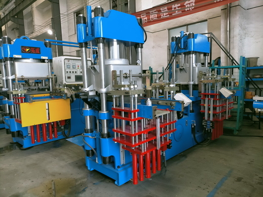 Buy Automatic Rubber Molding Pressing Machine Hydraulic Valcanizing Silicone Compression online manufacture