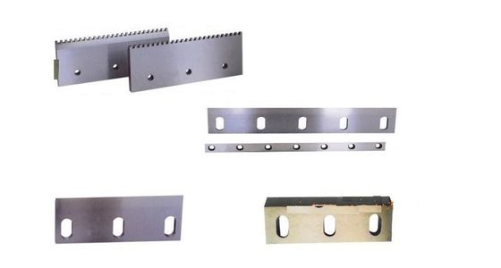 Buy Tires Shredding Metal Shear Blades D2 Hardness 60 Shatter Blades DC53 Material online manufacture