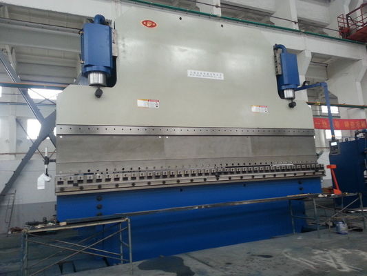 Buy CNC Hydraulic Press Brake with 400KN Max Pressure 175° Max Bending Angle and 6000mm Max Bending Length for Sheet Metal online manufacture