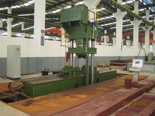 Buy 500Ton Hydraulic Straightening Machine 4 Colunm Type Press Machine Bend Steel Pipe online manufacture