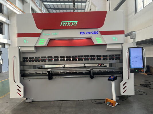 Buy Top Quality 200T CNC Hydraulic Press Brake Machine 3200mm Bending Length online manufacture