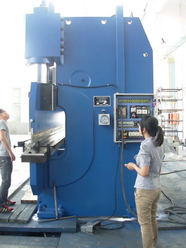800 Ton Cylinders Shear Press Brake Electro Hydraulic Synchronous