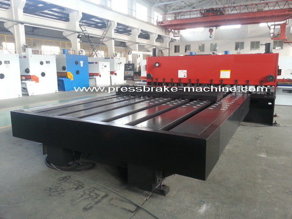 Full Automatic Feeding CNC Hydraulic Guillotine Shear Machine 6mm Pneumatic clamping