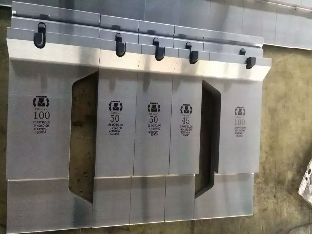 How to select Press Brake Bending Tool HCR60 hardness dies section Punch Standard