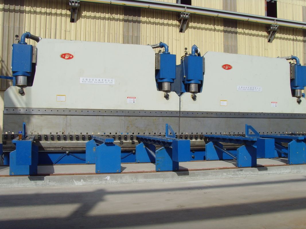 3500 Tons CNC Hydraulic Tandem Press Brake Max. Bending Angle 30-180 Degrees