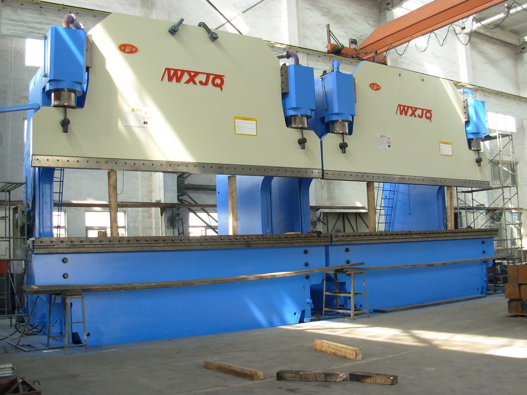 3500 Tons CNC Hydraulic Tandem Press Brake Max. Bending Angle 30-180 Degrees