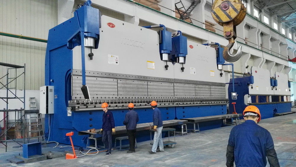 1600Tons CNC Hydraulic Tandem Press Brake Max. bending thickness 20mm Mild Steel