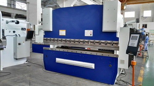 4.1M Long CNC Mechanical Press Brake Machine 125T Bending Capacity SS Processing