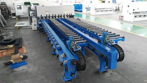 Full Automatic Feeding Shearing Machine 6M Length Cutting Table 16mm Thickness