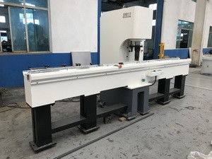 Automatic Press Machine 3000mm Length Ball Screw Linear Way Straightening Machine 100T