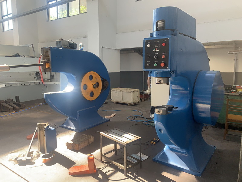 Kraftformer Machine MC665 Hammer 6mm Aluminum Sheet & 2mm Stainless Steel
