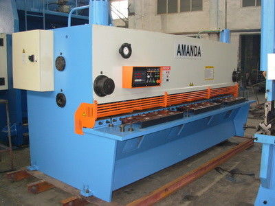 Foot Operated Guillotine For Metal Cutting , Mechanical Guillotine Shear