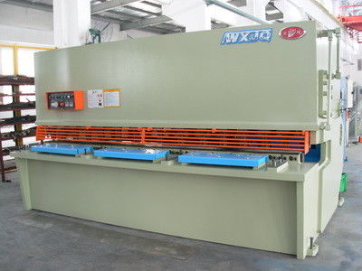 Foot Operated Guillotine For Metal Cutting , Mechanical Guillotine Shear