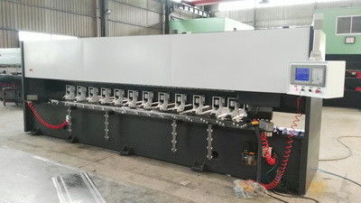 CNC Plate V Grooving Machine Equipped 380V 60HZ , V Groove Cutter High Efficiency