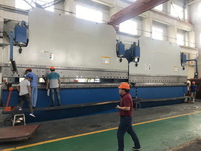 Automatic CNC Tandem Press Brake 3000 Tons Table Length 12000mm Bending 20mm Sheet