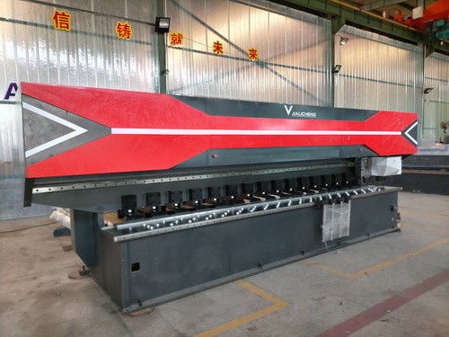 Vertial Type Hydraulic Sheet CNC V Grooving Machine 4m Long Cutting 89 Deg V Grooves