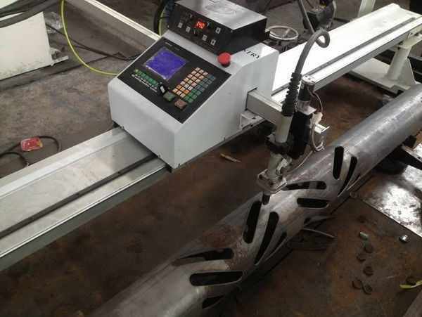 Galvanised Street Light Pole Production Line CNC Plasma Cutting Machine