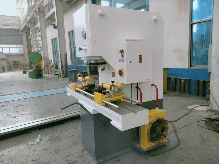 Motor Shaft Ball Screw Hydraulic Straightening Press Machine 63T With Railstock