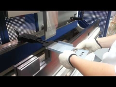 CNC sheet metal press brake machine WE67K-125T/3200