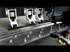 vertical type stainless steel CNC V groover machine