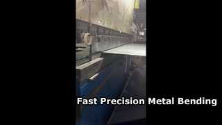 160T CNC hydraulic press brake daily production