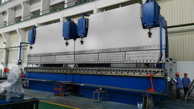 High Speed 1500Tons CNC Tandem Press Brake Machine 400mm Stroke 300mm Open Height