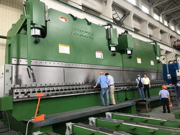 Hydraulic type 350mm Stroke CNC Tandem Press Brake 16m Length Bending Products